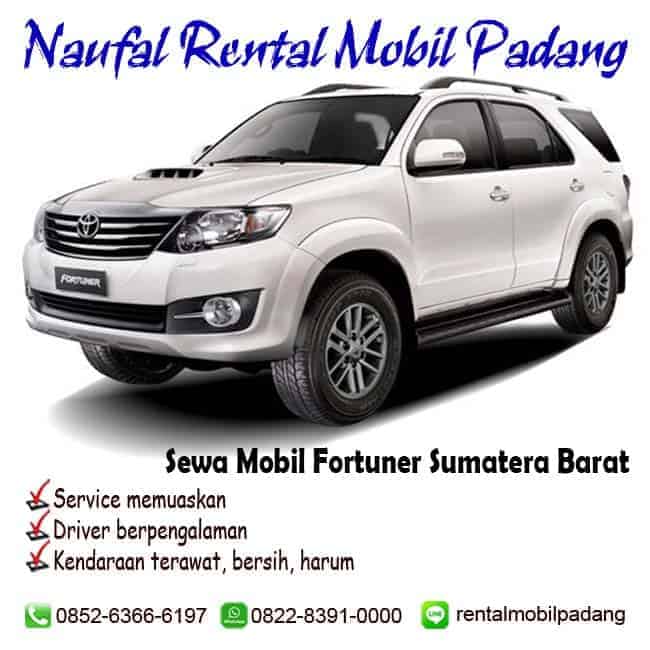 Rental Mobil Fortuner Padang Harga Sewa Mobil Rent Car